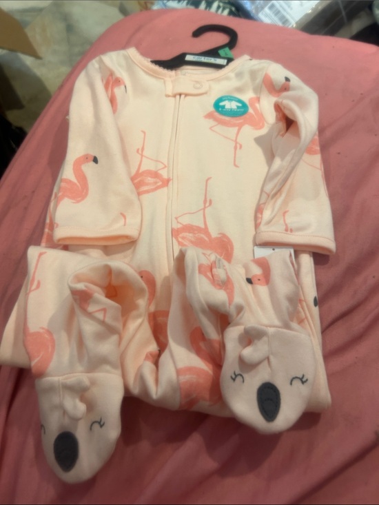 child of mine Other - NWT Sz 6/9 mths flamingo coverall/sleroer
